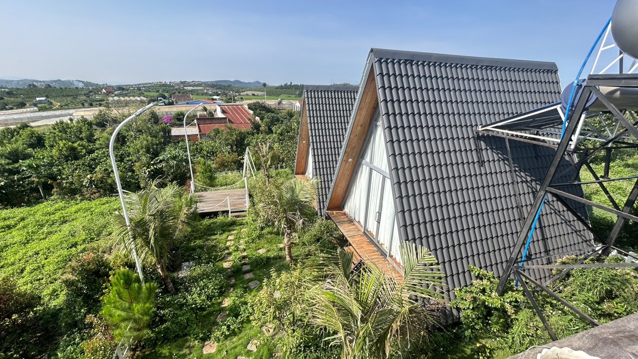 Bán đất Đà Lạt sẵn căn homestay tâm huyết tại Lâm Hà, view cực chất