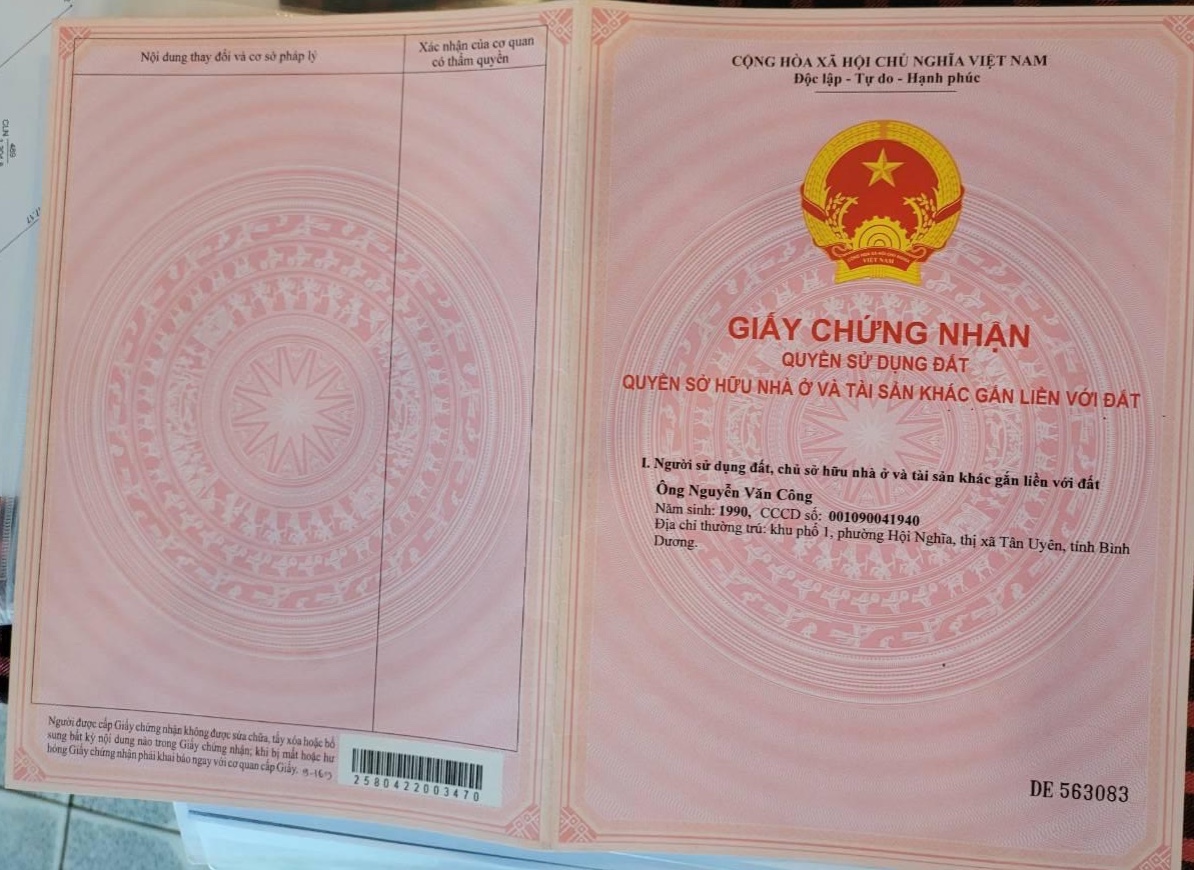 Bán đất Bình Phước, kẹt tiền bán lỗ đất thị xã giá 250 triệu
